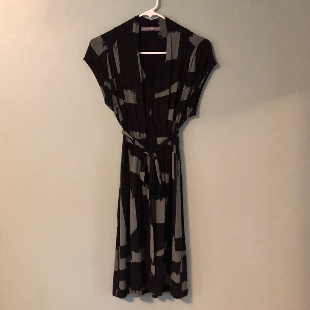 Signature Collection Knit Tie-Waist Dress EUC